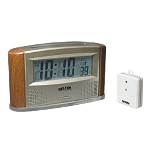 Atomic Talking Clock With Alarm & Temperature Sensor