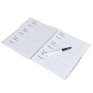 Big Print Address Book