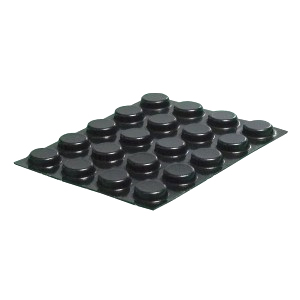 Black Flat top Bump Dots