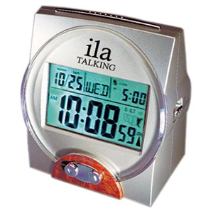 Designer Talking Atomic Clock and Calendar