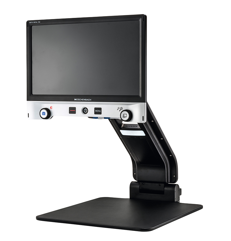 The Vario Digital FHD is a foldable desktop video magnifier.
