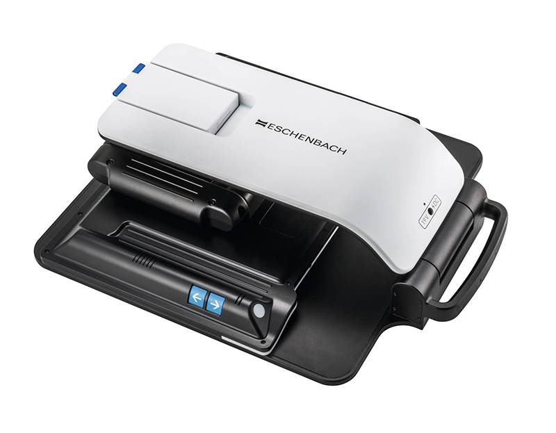 The Vario Digital FHD is a foldable desktop video magnifier.