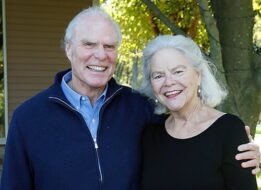 Gordon and Llura Gund pose together.